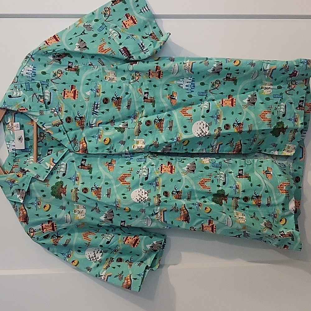 Disney button up shirt